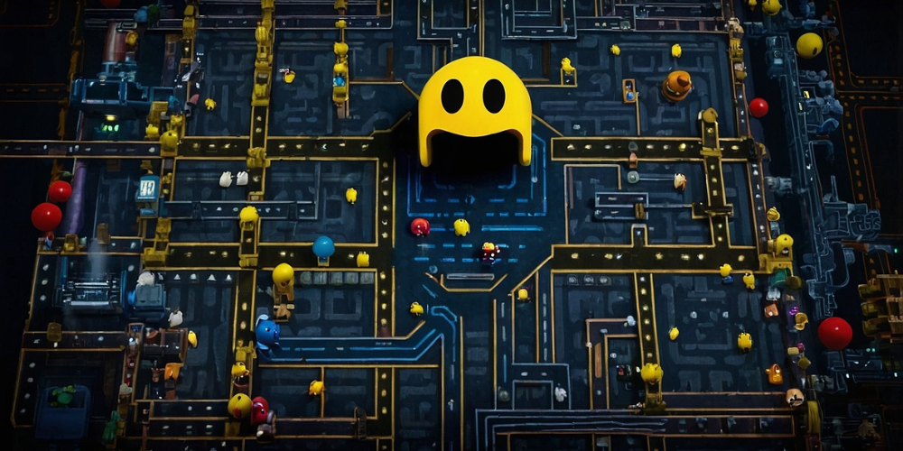 Pac-Man game art